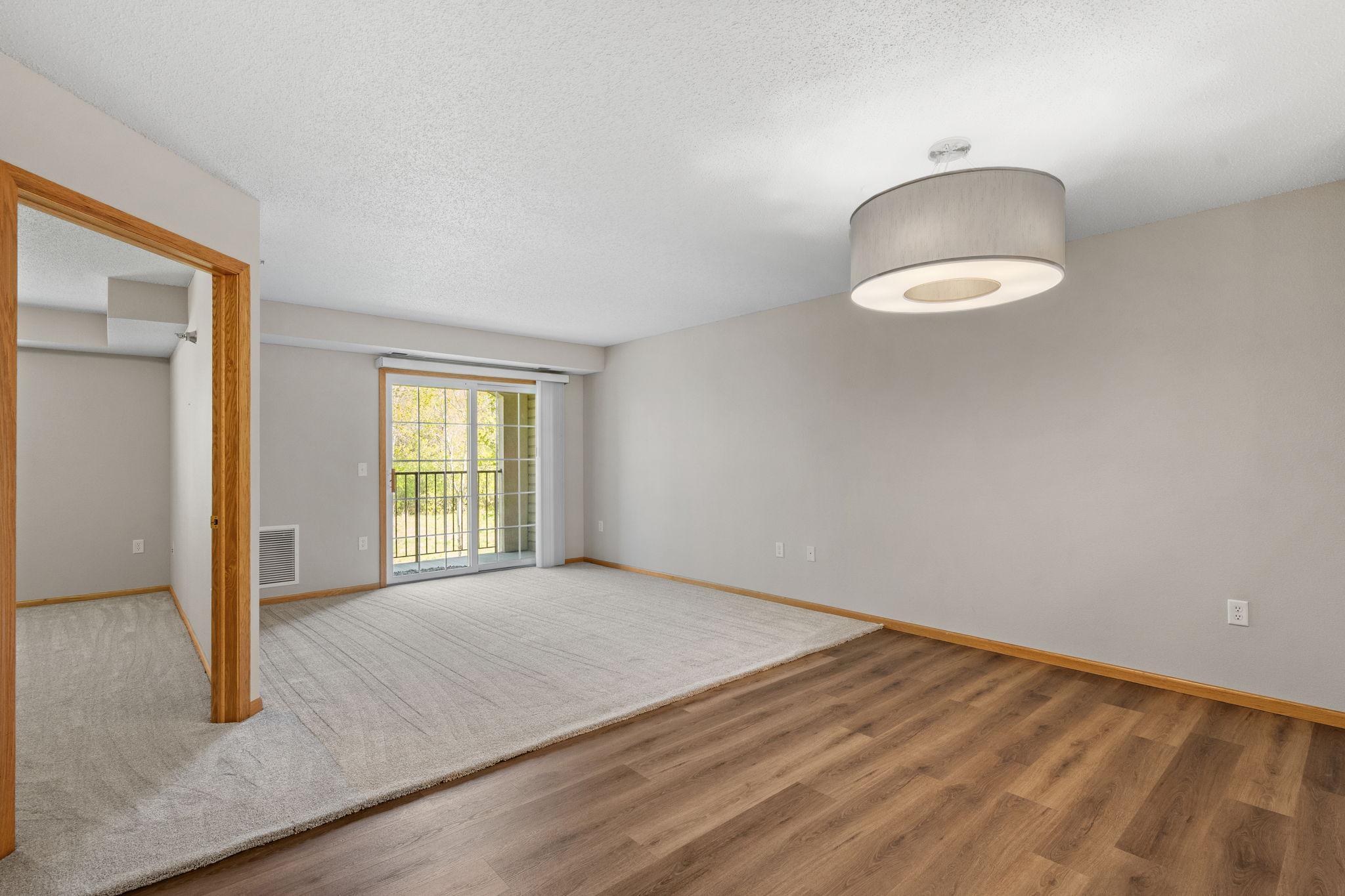 Dining & Living Room space