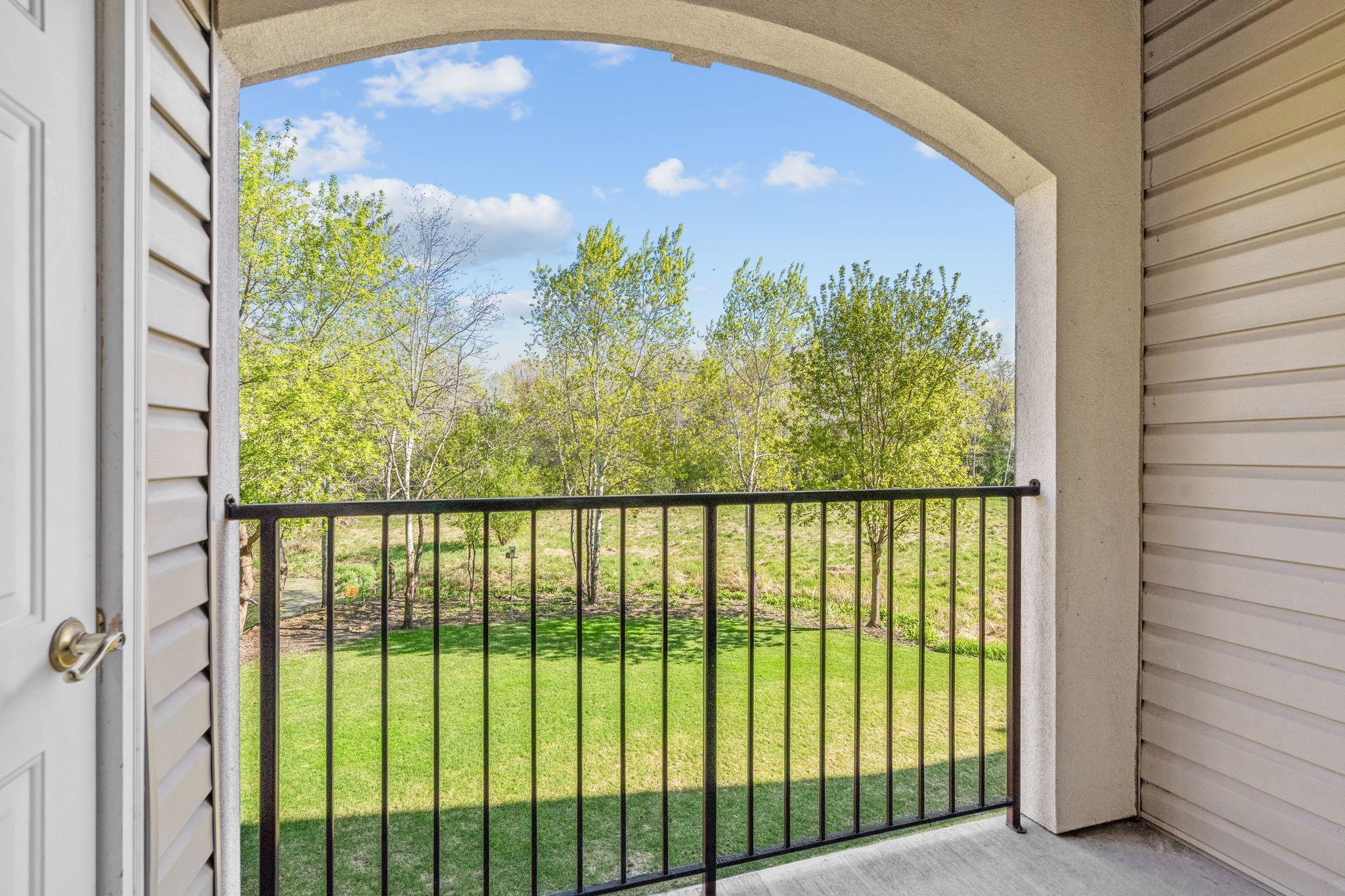 Private Patio Views