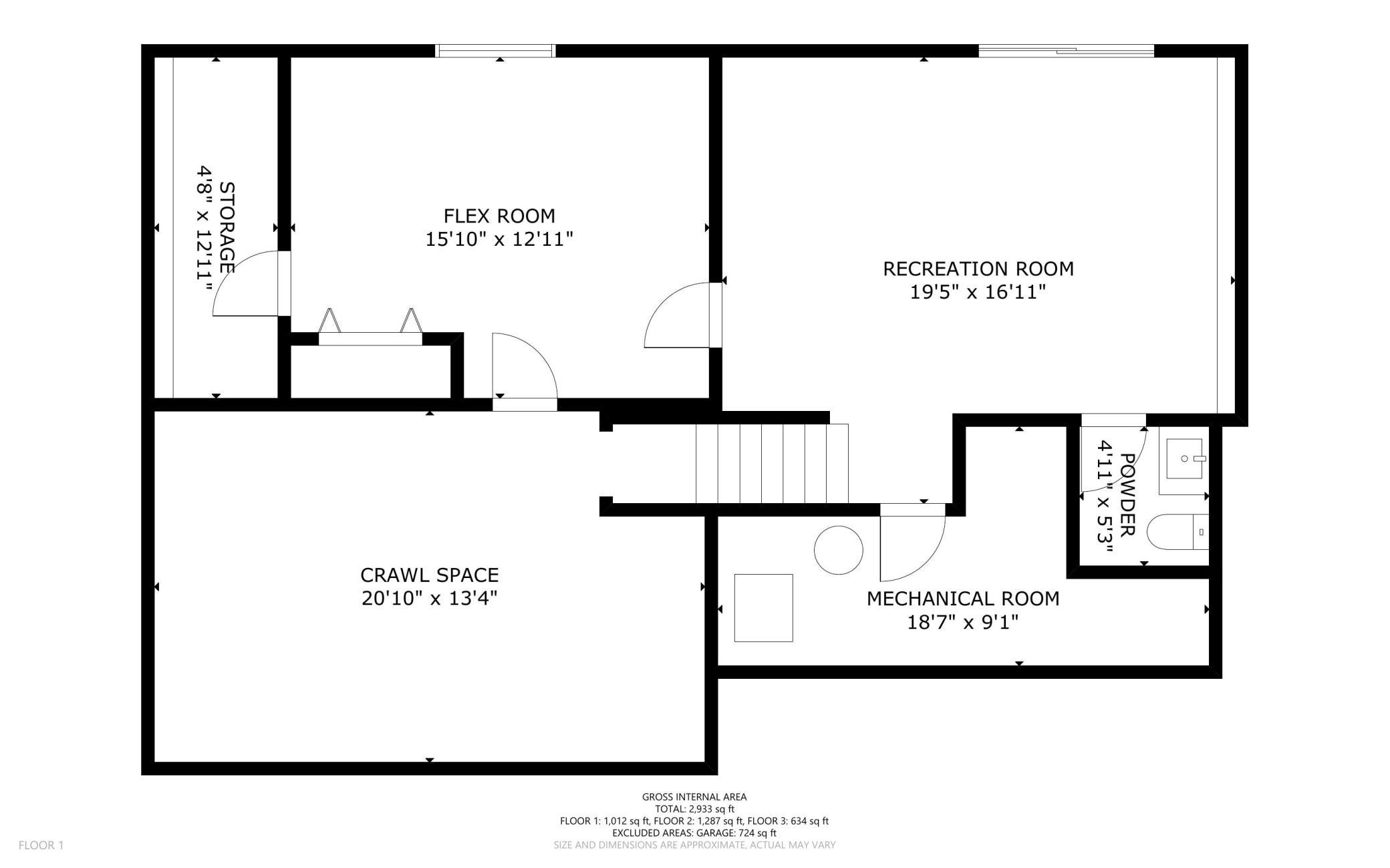 Floor Plan - basement