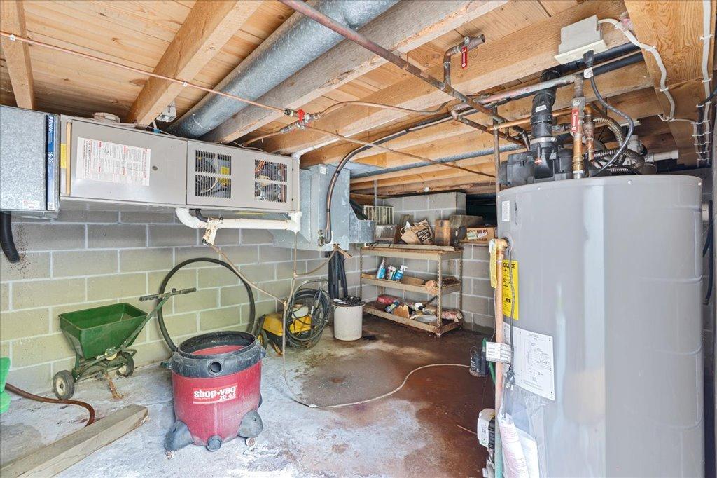 Mechanical Room in Basement