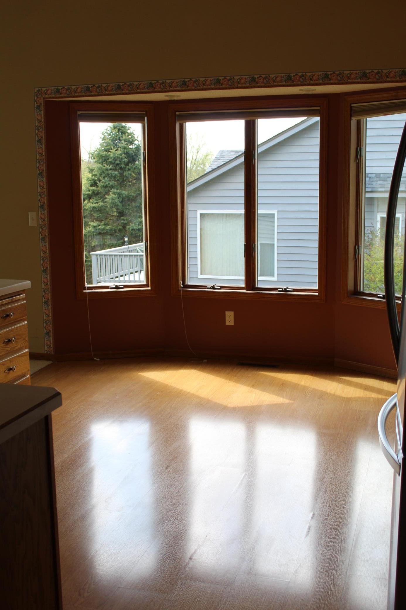 sunny kitchen dining area