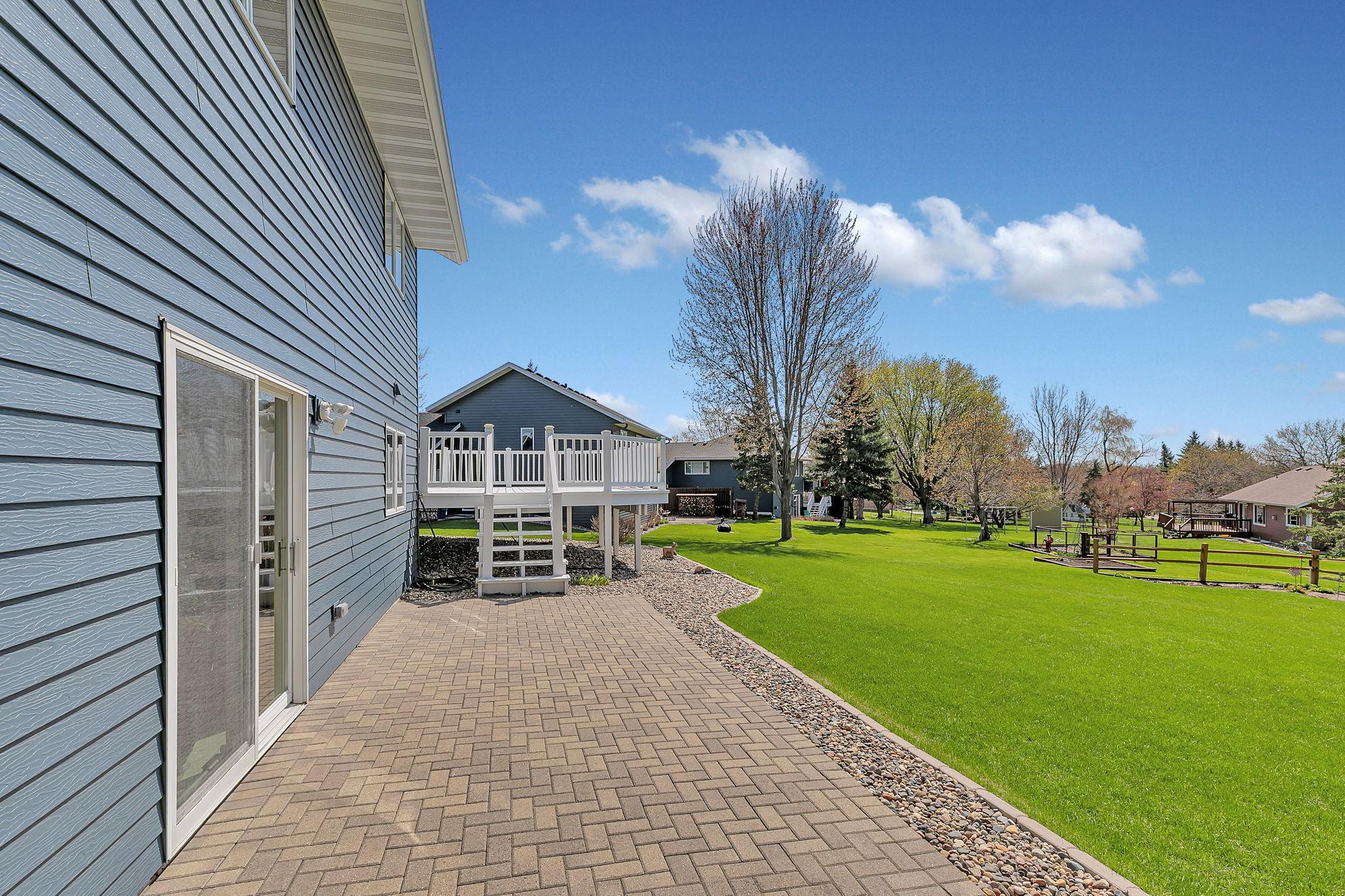 Patio side view