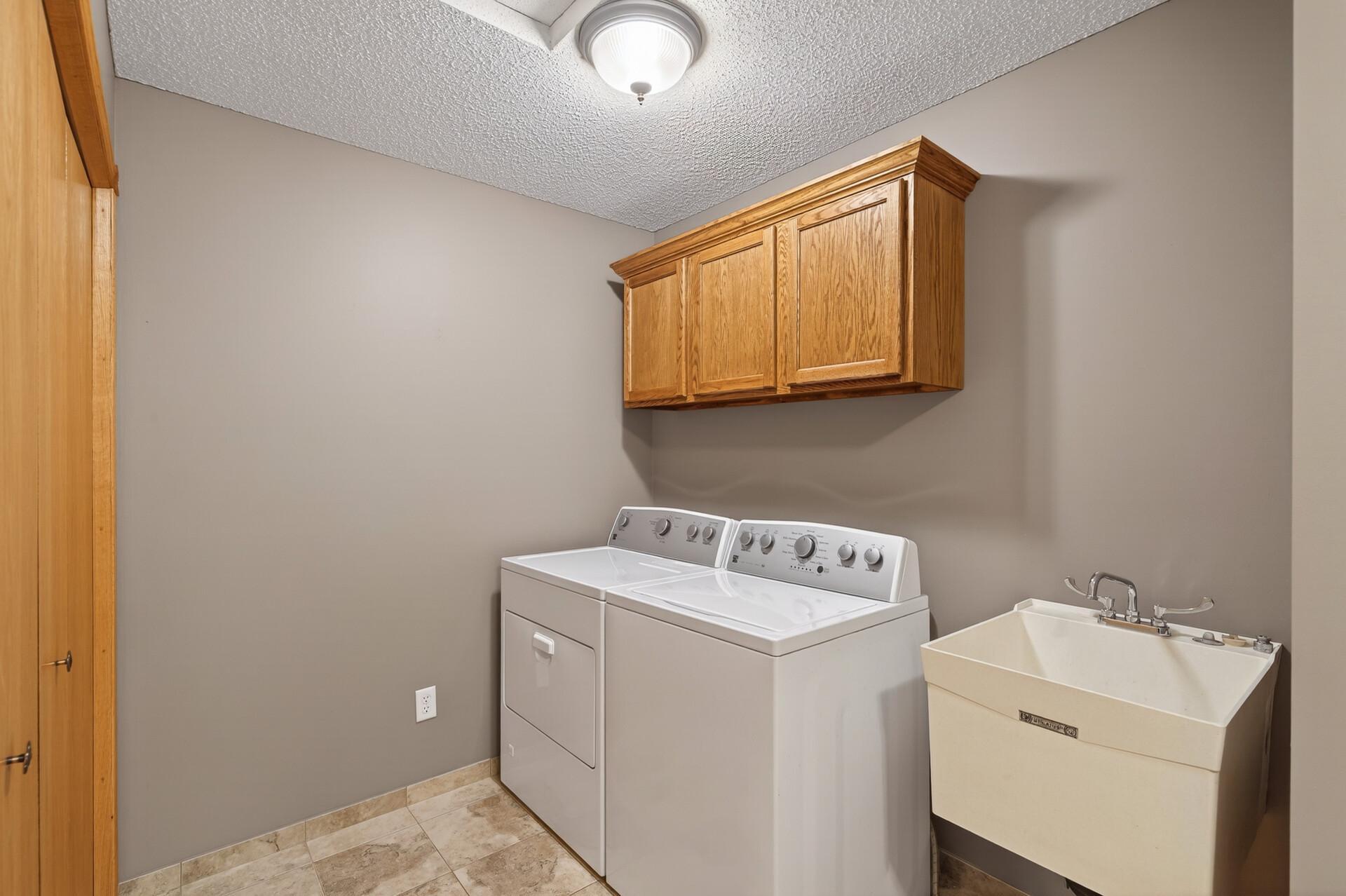 Main floor laundry