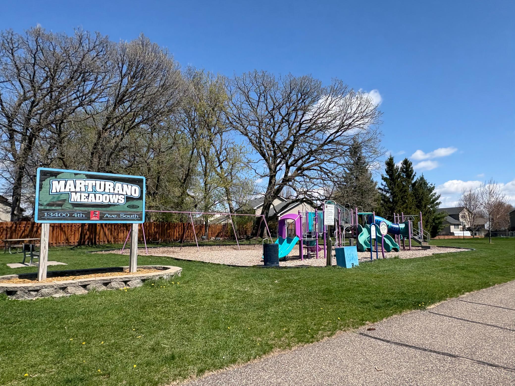 Just down the block!