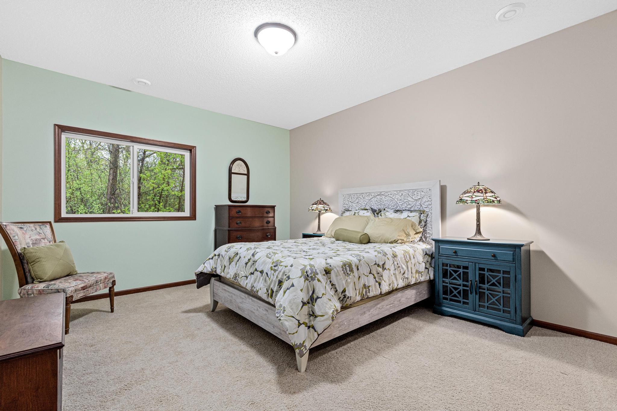 This finished room adapts easily to your lifestyle and needs. Third bedroom, hobby room, exercise space...you decide.