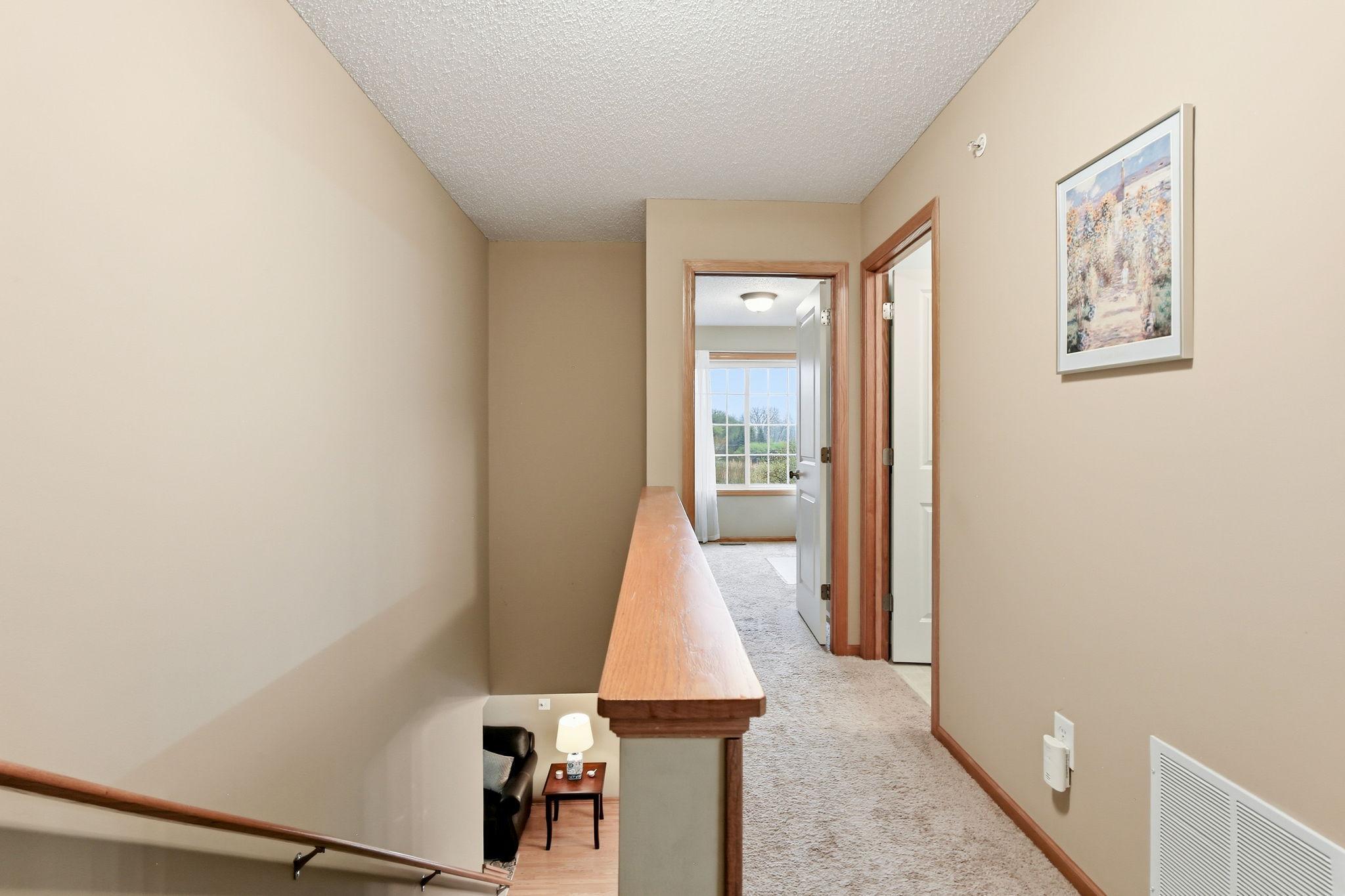 Neutral paint colors throughout create a warm, versatile backdrop that complements any decor style.