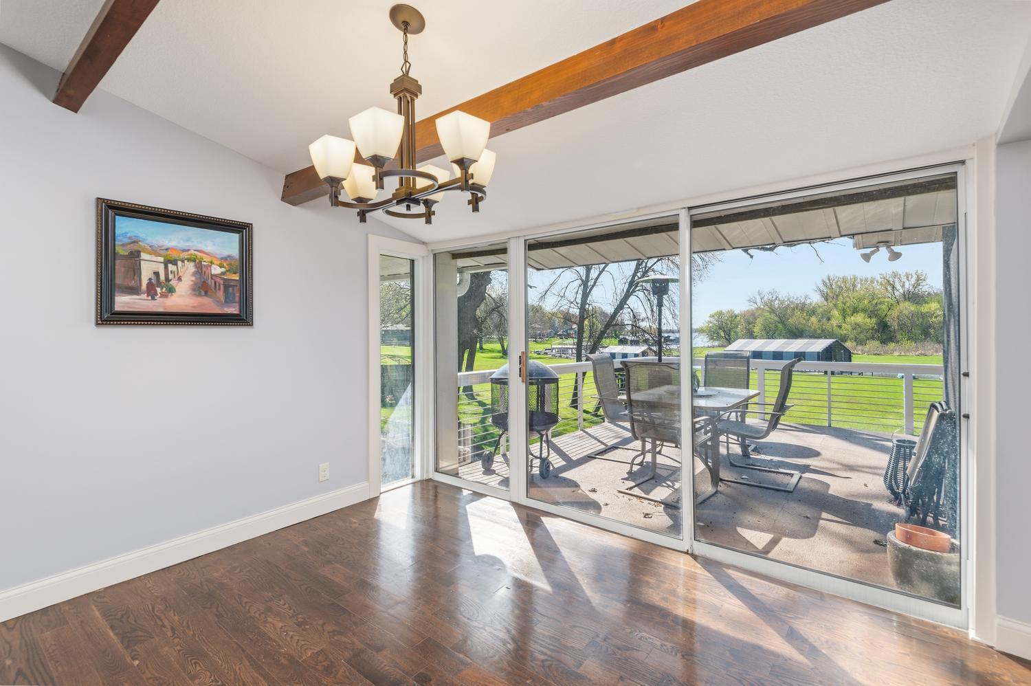 You and your guests will enjoy stepping out to the deck from both the dining room and great room.