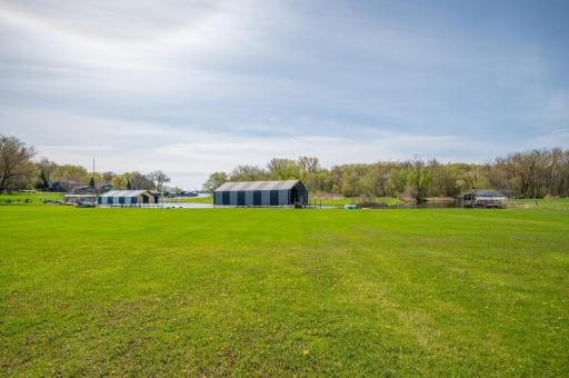 The level lot is an easy walk to the boat. The level lot is also drain tiled to the shoreline to carry water away.