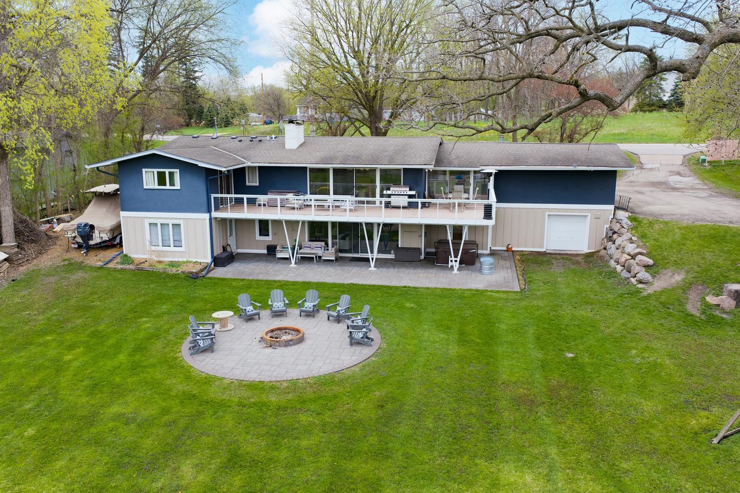 The large walkout rambler floor plan offers one level living with roughly 2,000 square feet on the main floor.