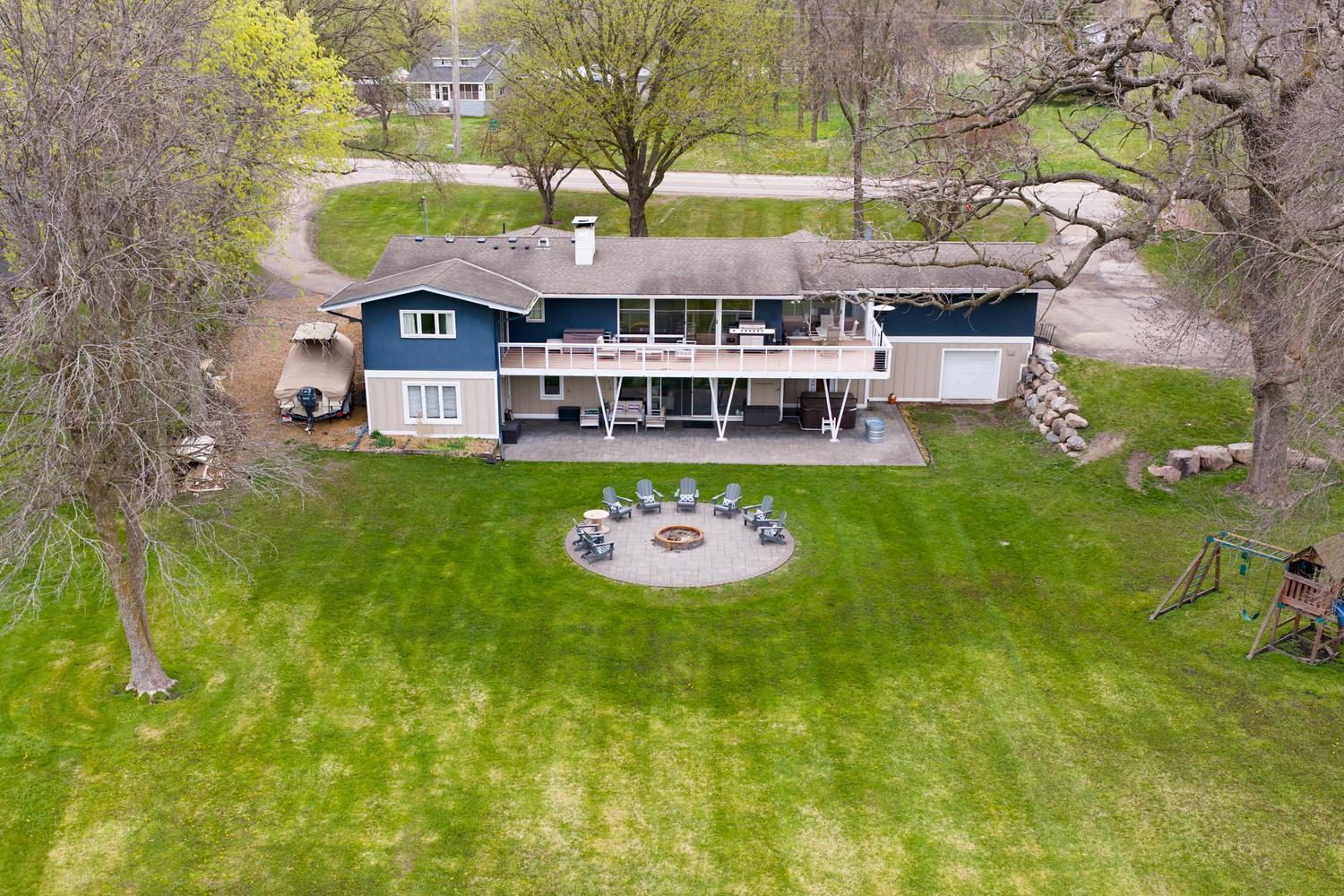 There are many thoughtful and high quality updates in the home. You can purchase the home and make it your own lake home!