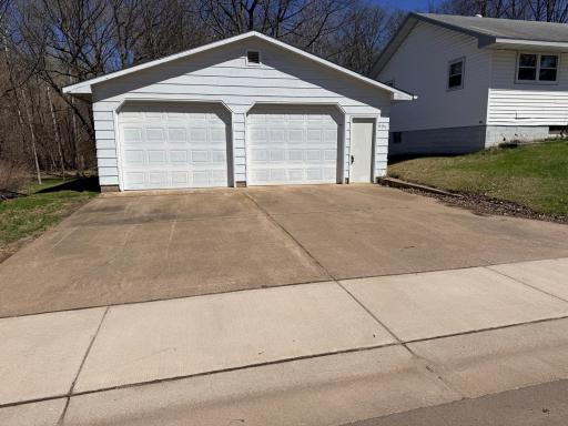 Two car garage