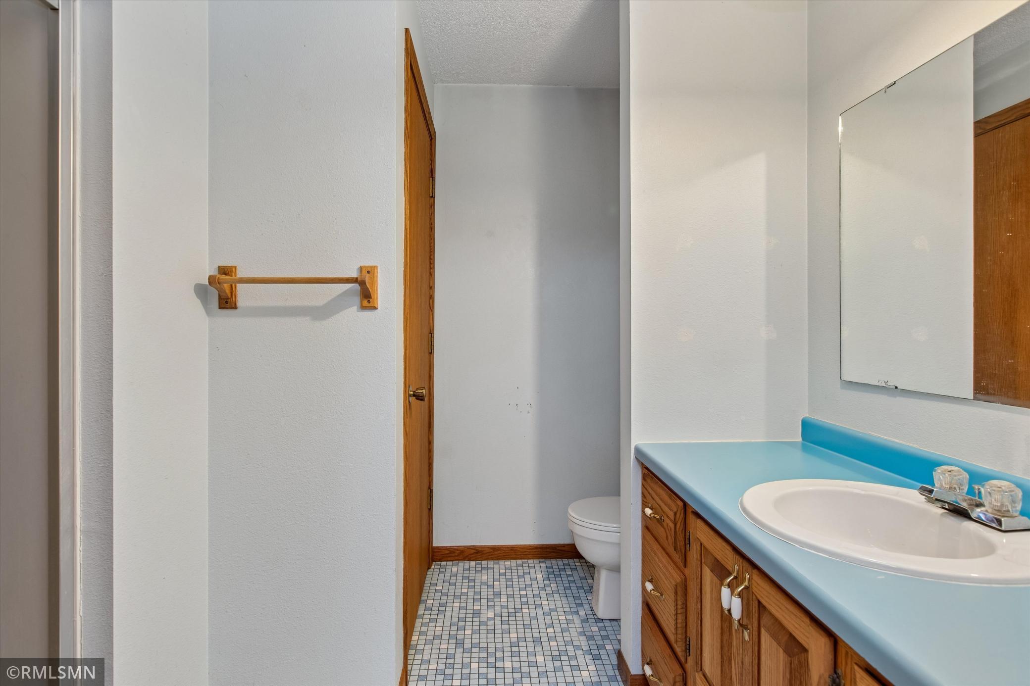 3/4 bath on the lower level