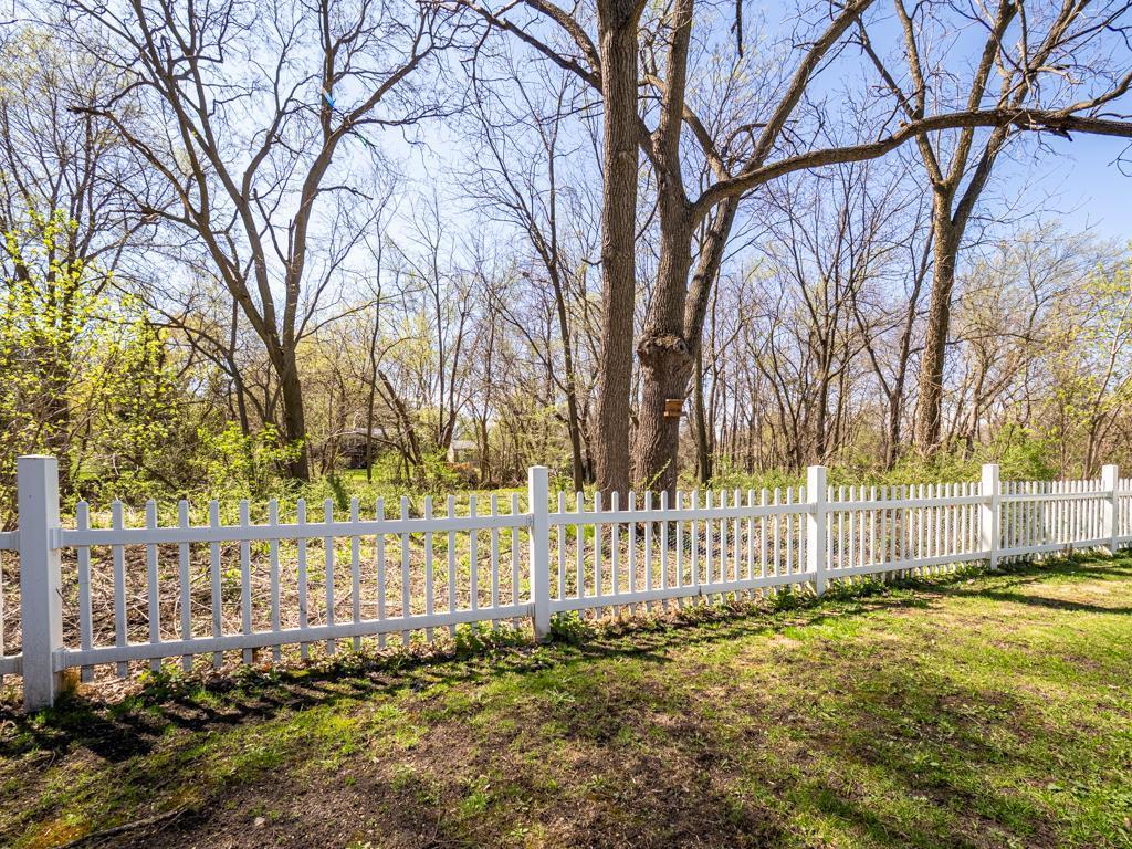 Wood back area for great privacy.