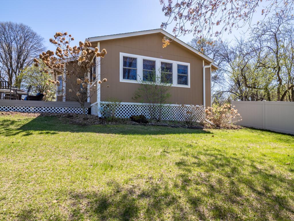 North side of sun room