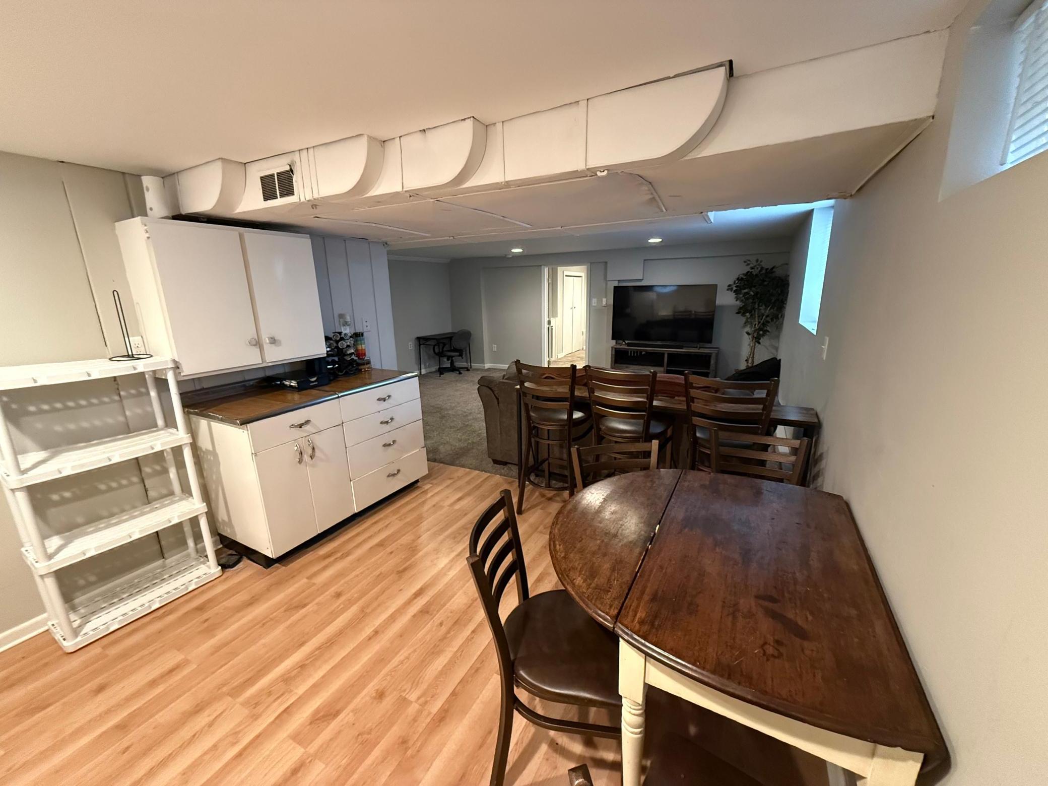 Basement kitchen