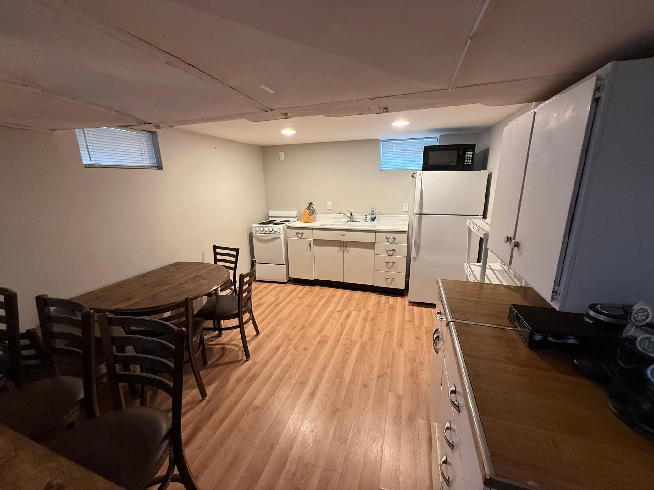 Basement kitchen