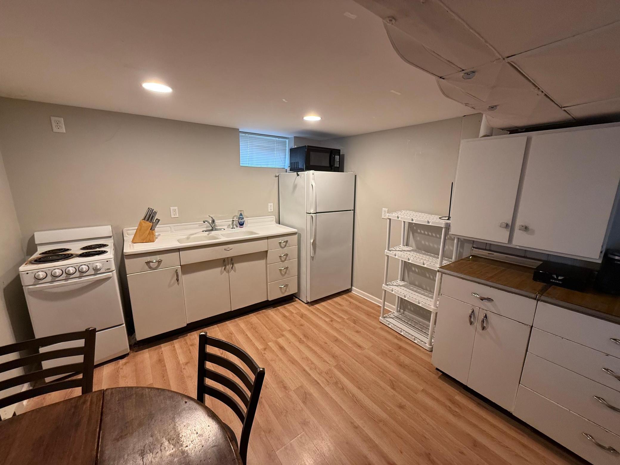 Basement kitchen