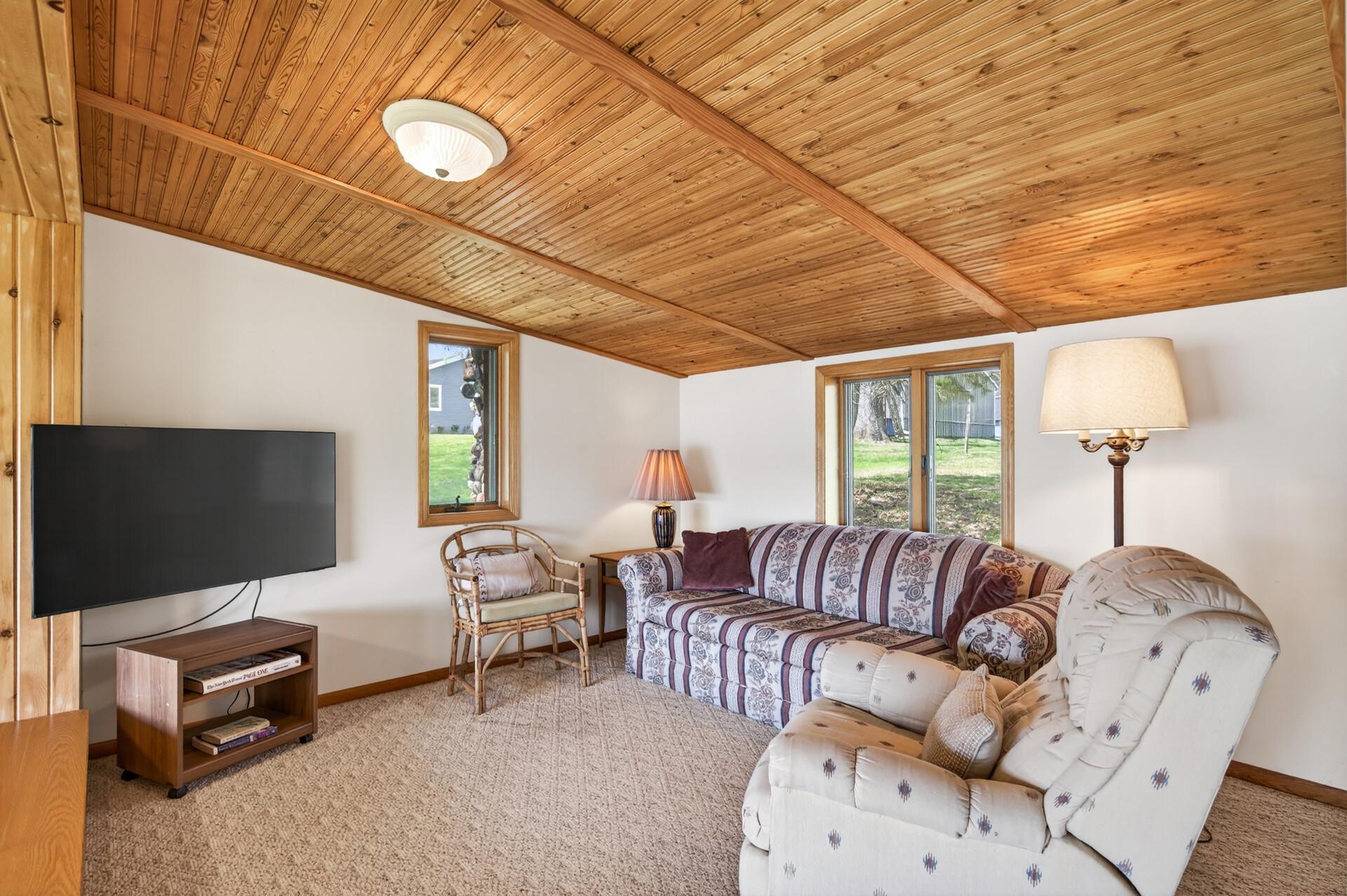 Lofted family room