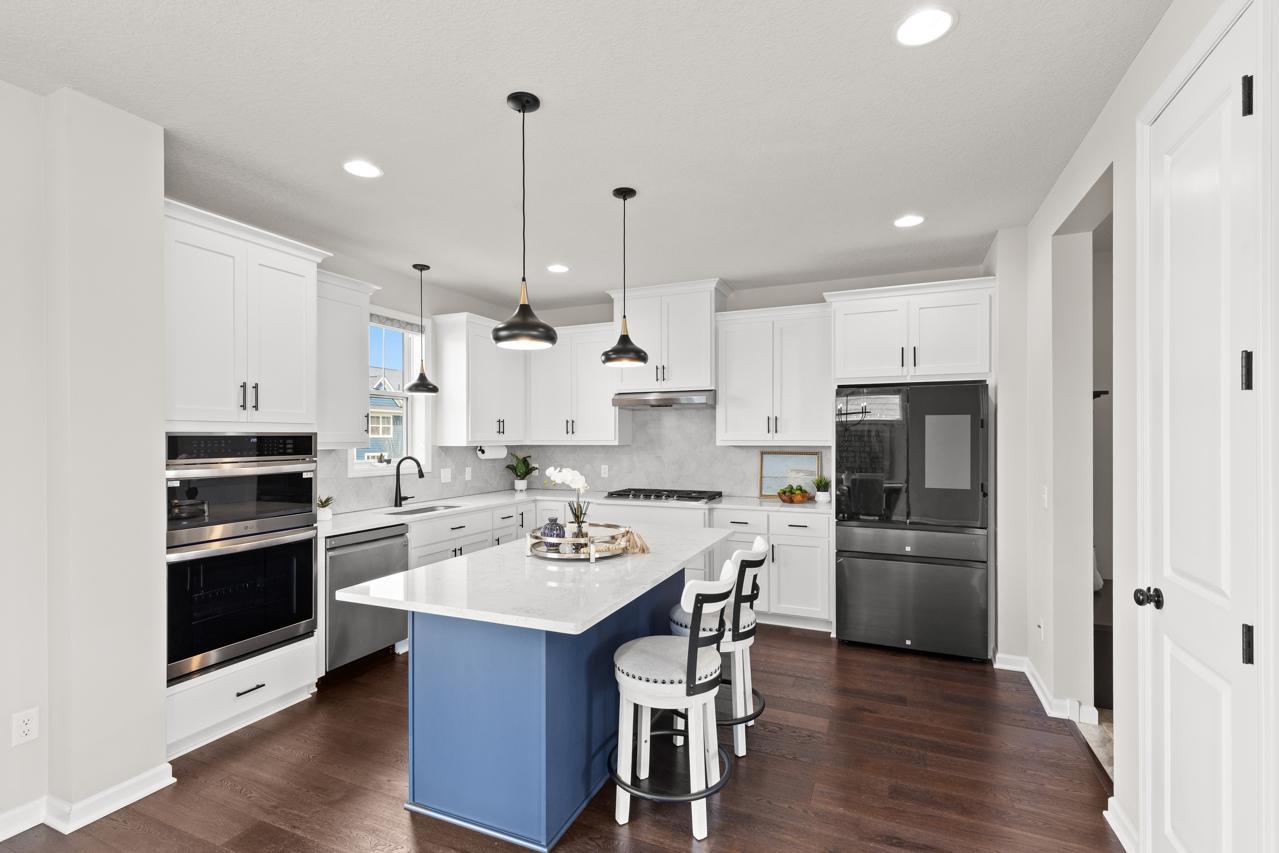 Stainless steel appliances including smart refrigerator
