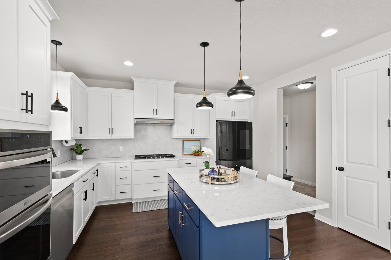 Abundant cabinetry for storage and organization