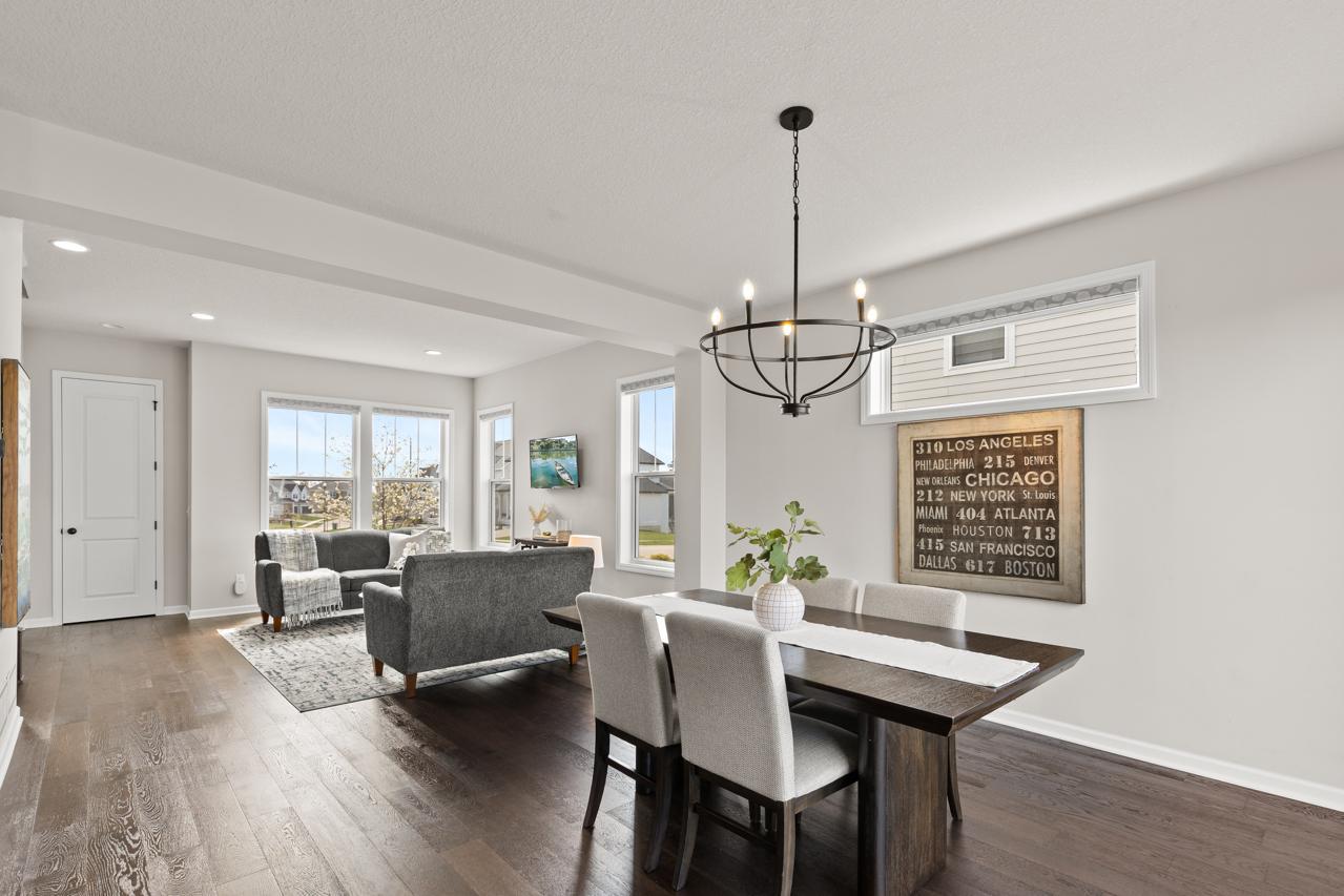 Bright, open-concept layout filled with natural light