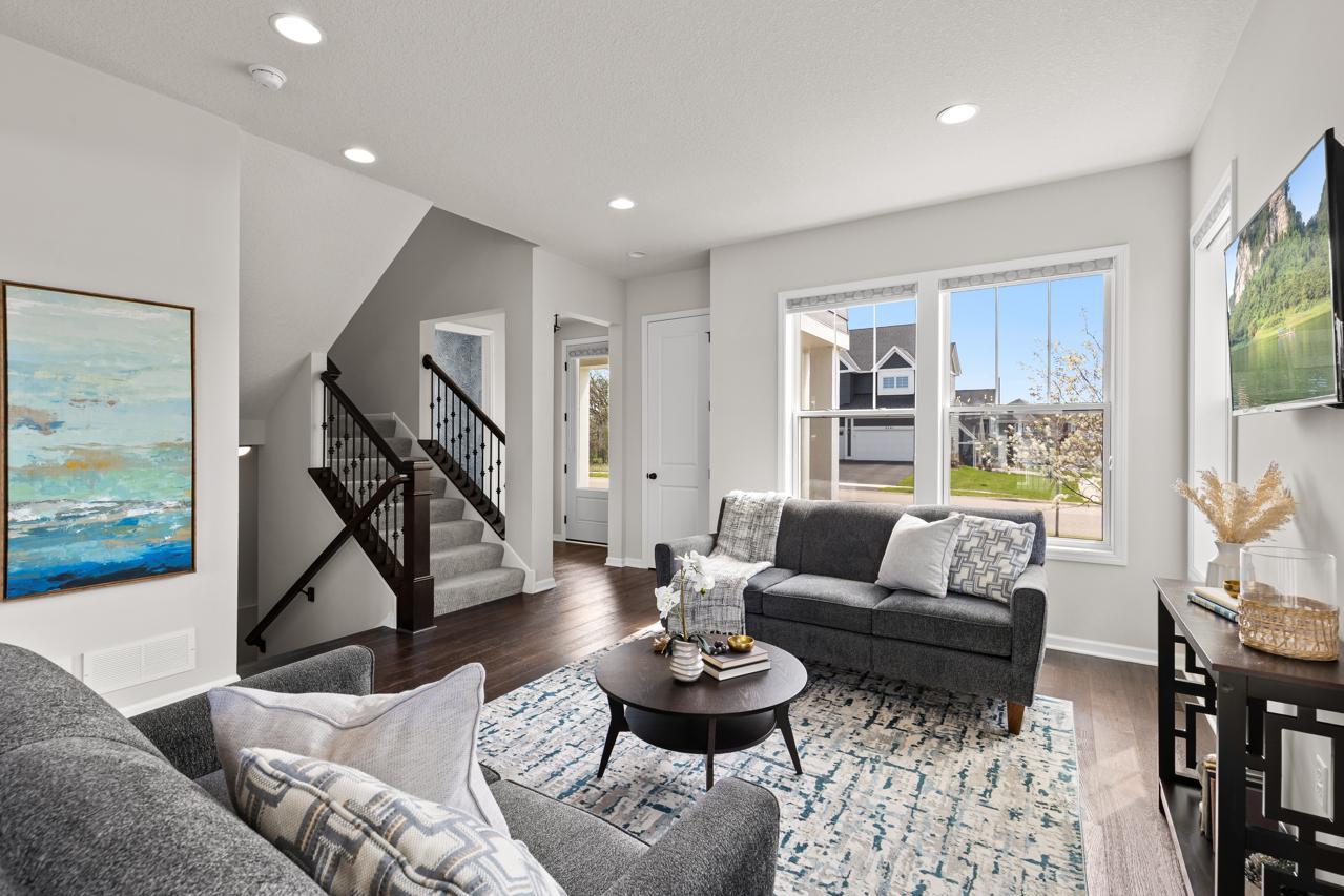 Abundant natural light fills the home, creating a bright and inviting atmosphere