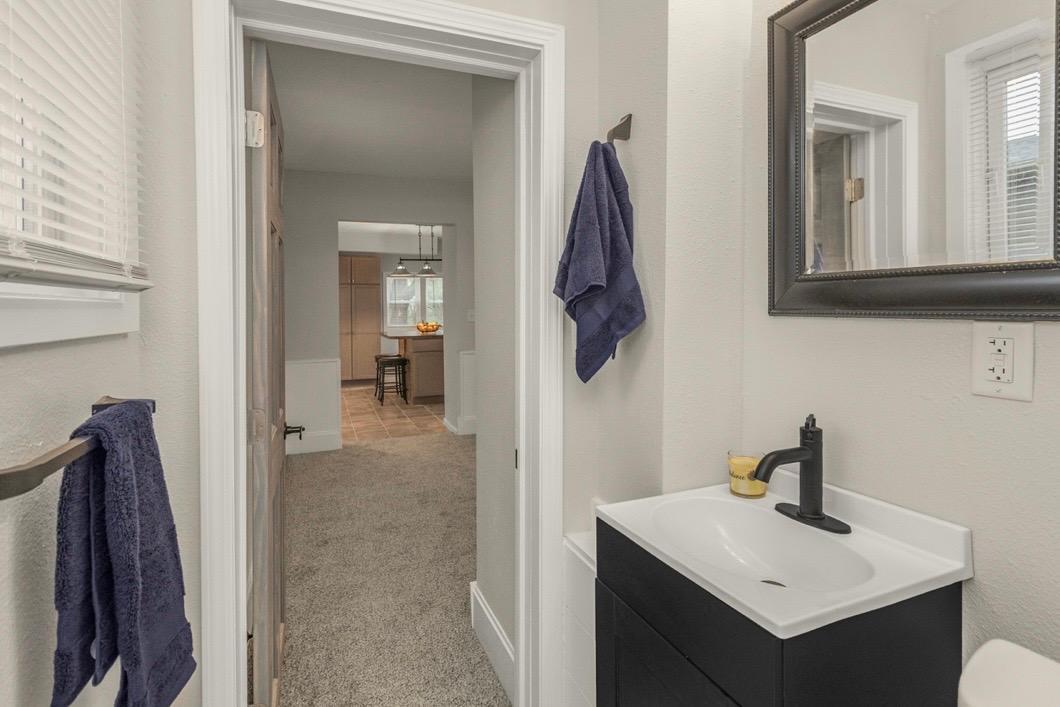 Main floor powder room