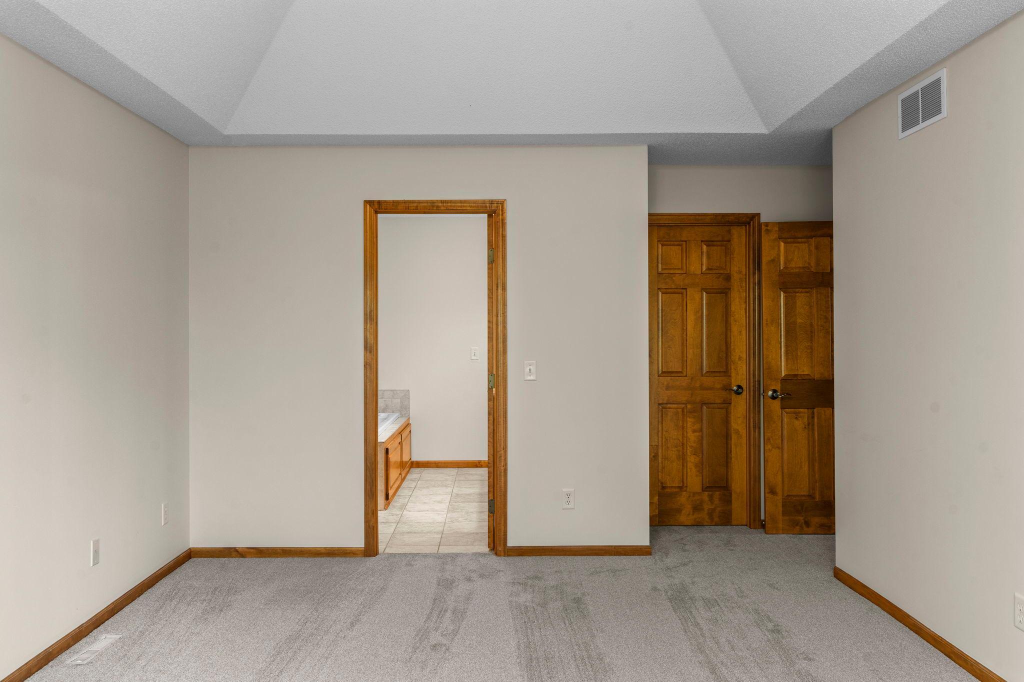 Primary with private bathroom.