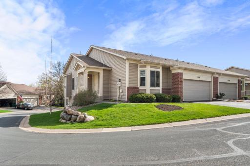 Corner lot, end-unit with walkout basement.