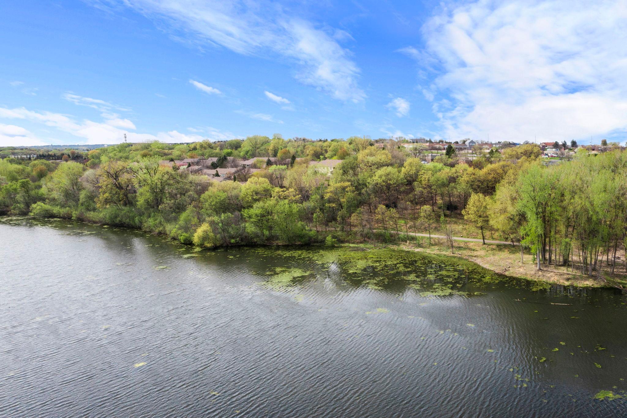 Fantastic location nestled along Earley Lake. 1.1 mile walking / biking trails!