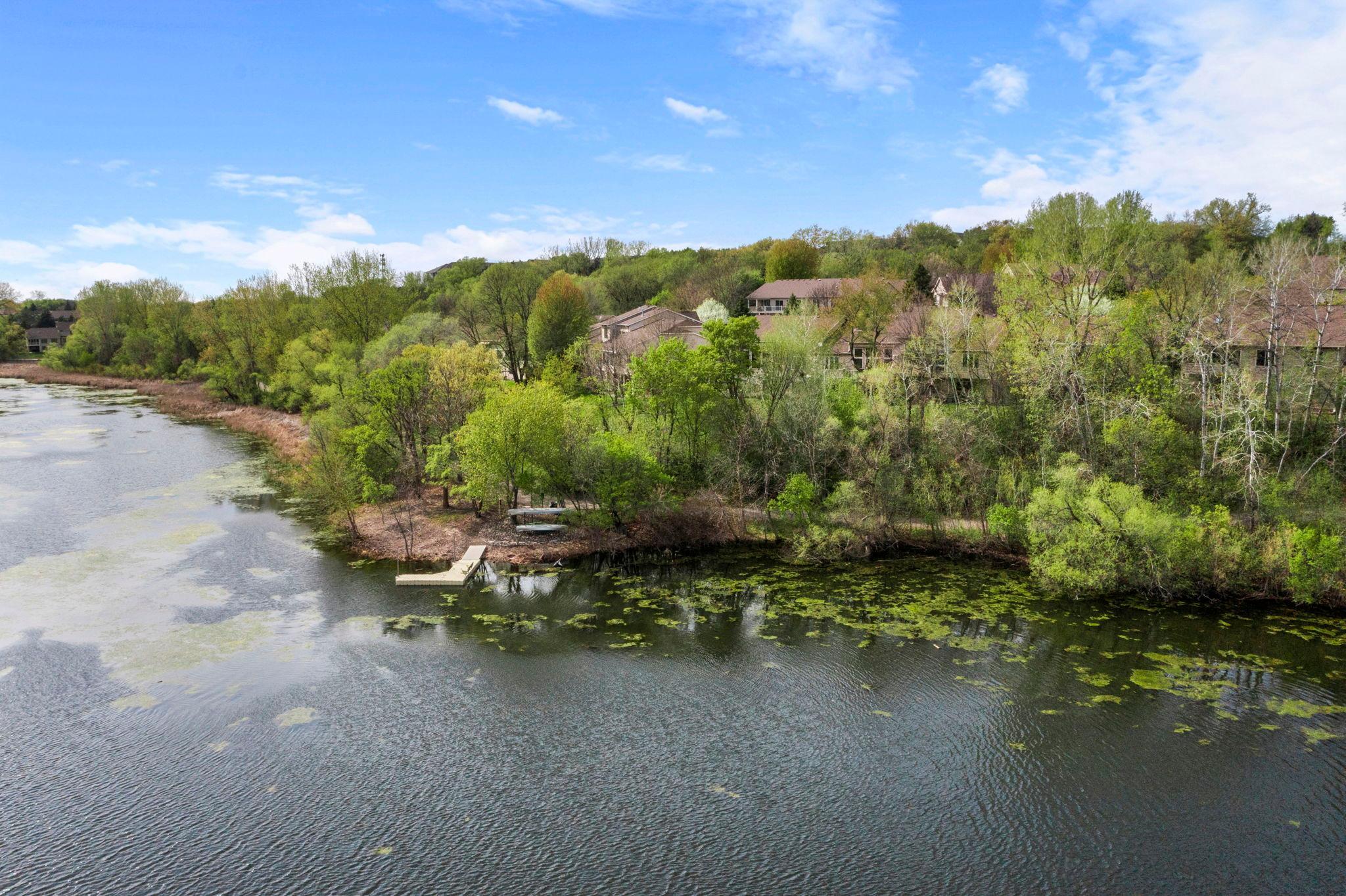 Private HOA dock, kayak launching area.