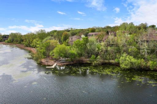 Private HOA dock, kayak launching area.