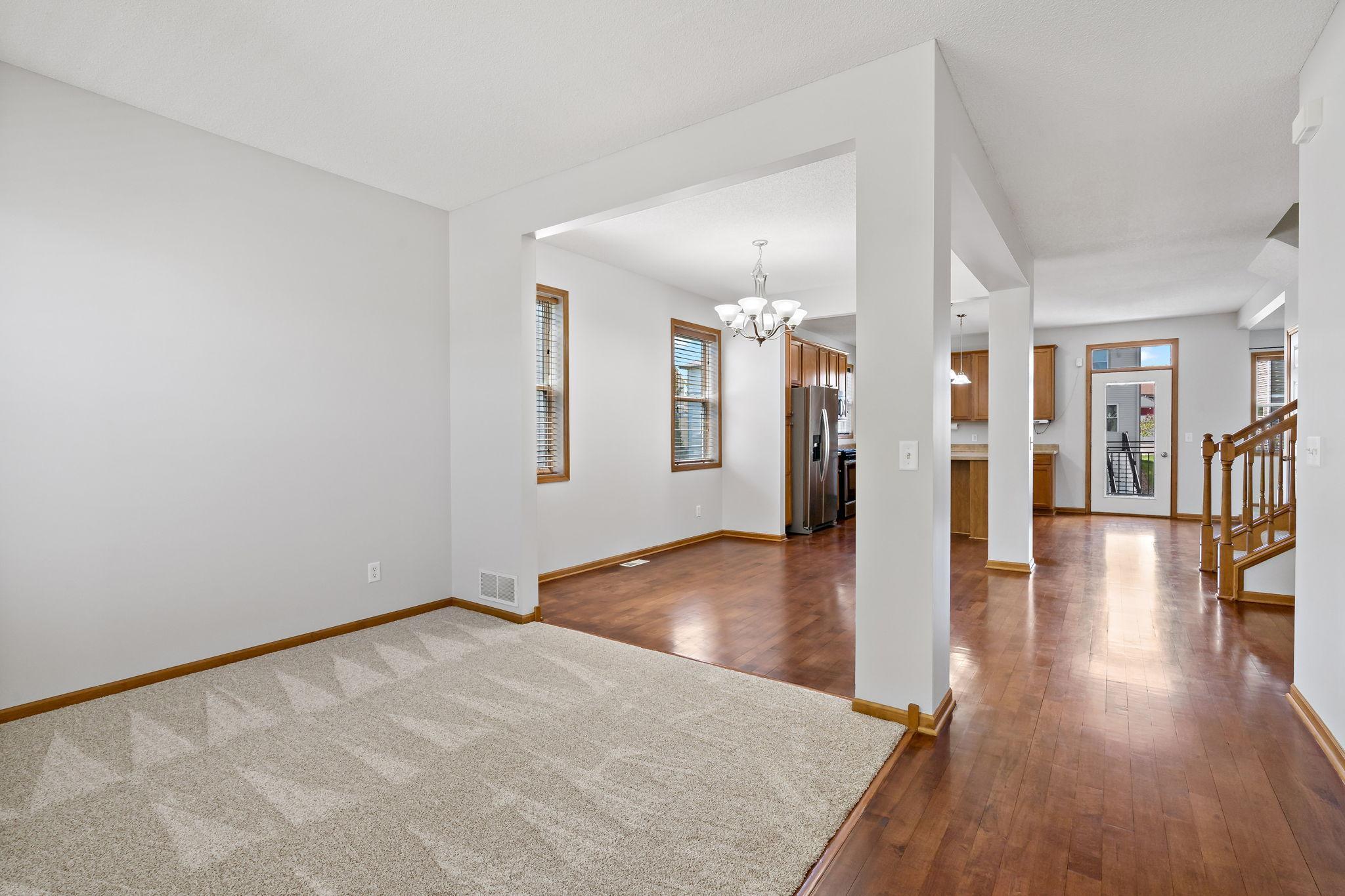 Open concept floorplan