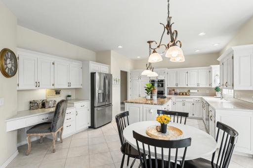 Spacious open-concept kitchen with incredible functionality