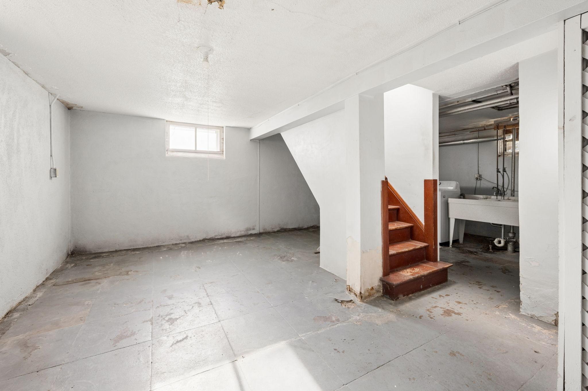 The bright & clean lower level is versatile and ready to be customized to your needs.