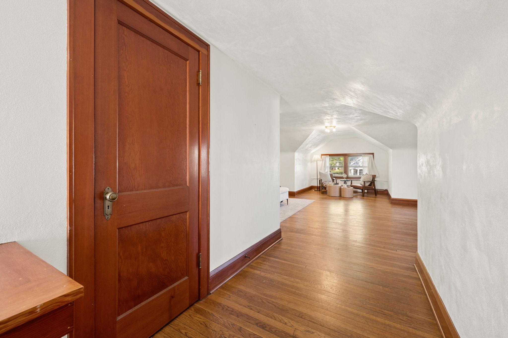 Relax in your primary retreat on the expansive upper level.