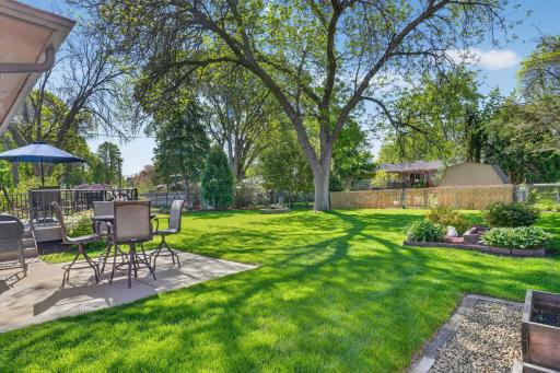Beautiful Landscaping and newer maintenance free deck