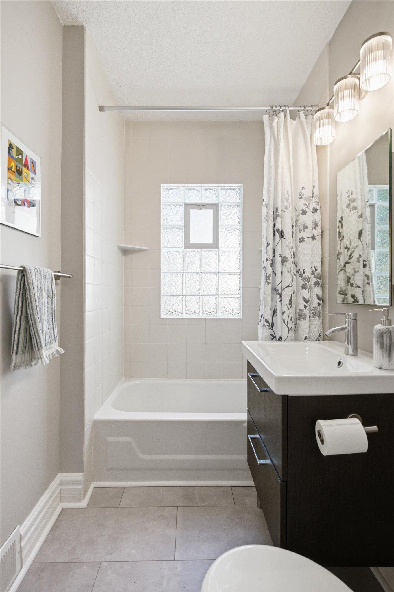 One more thing to love is the clean design that complements the home’s thoughtful modern improvements.