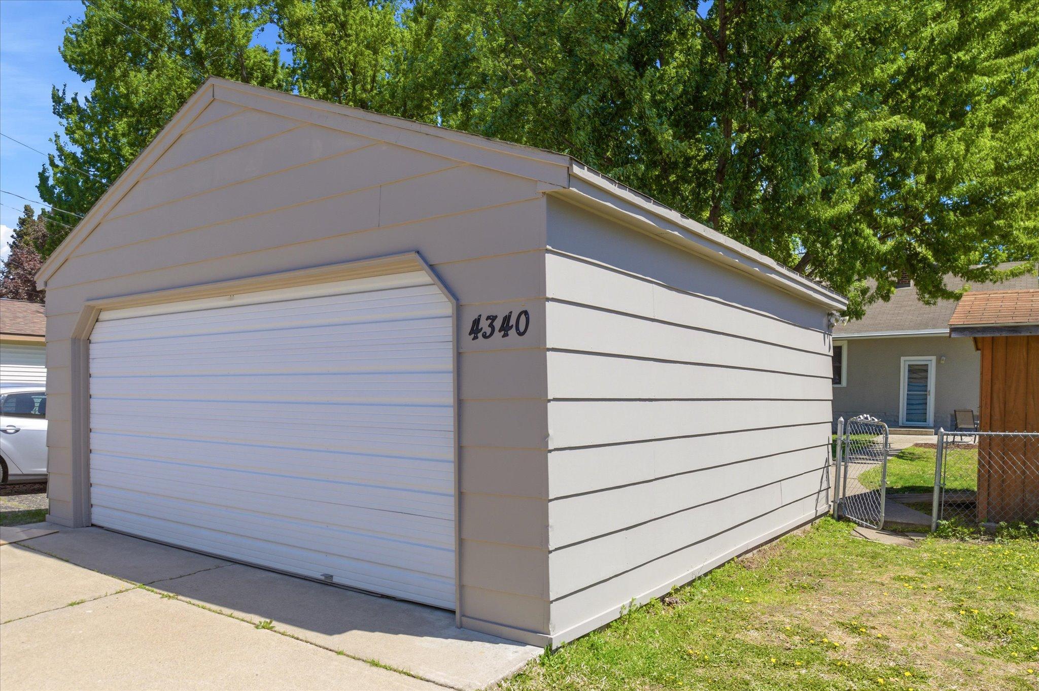 The spacious two-car garage provides everyday convenience along with extra room for storage, tools, or outdoor gear.