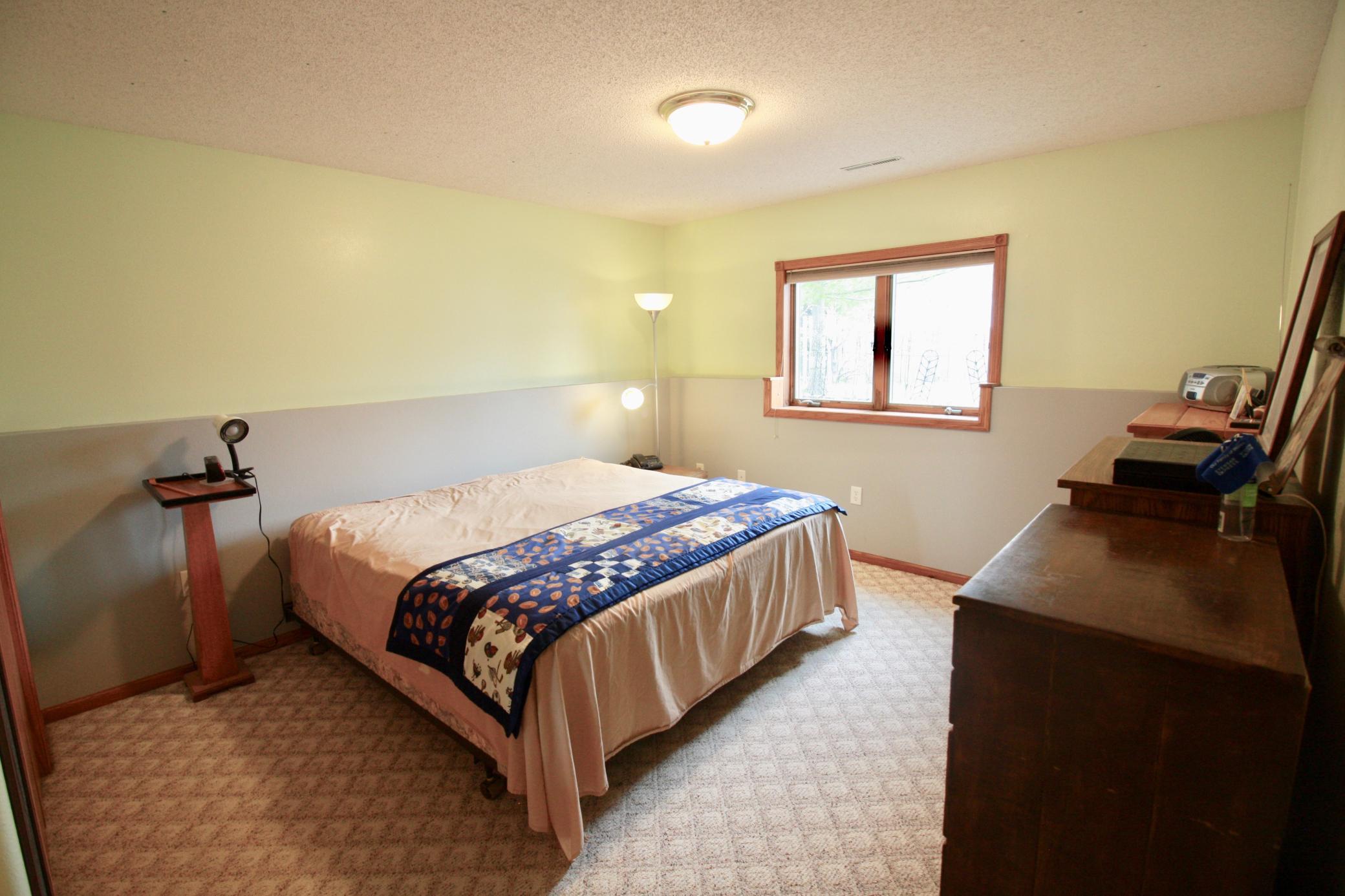 Lower level guest bedroom #1