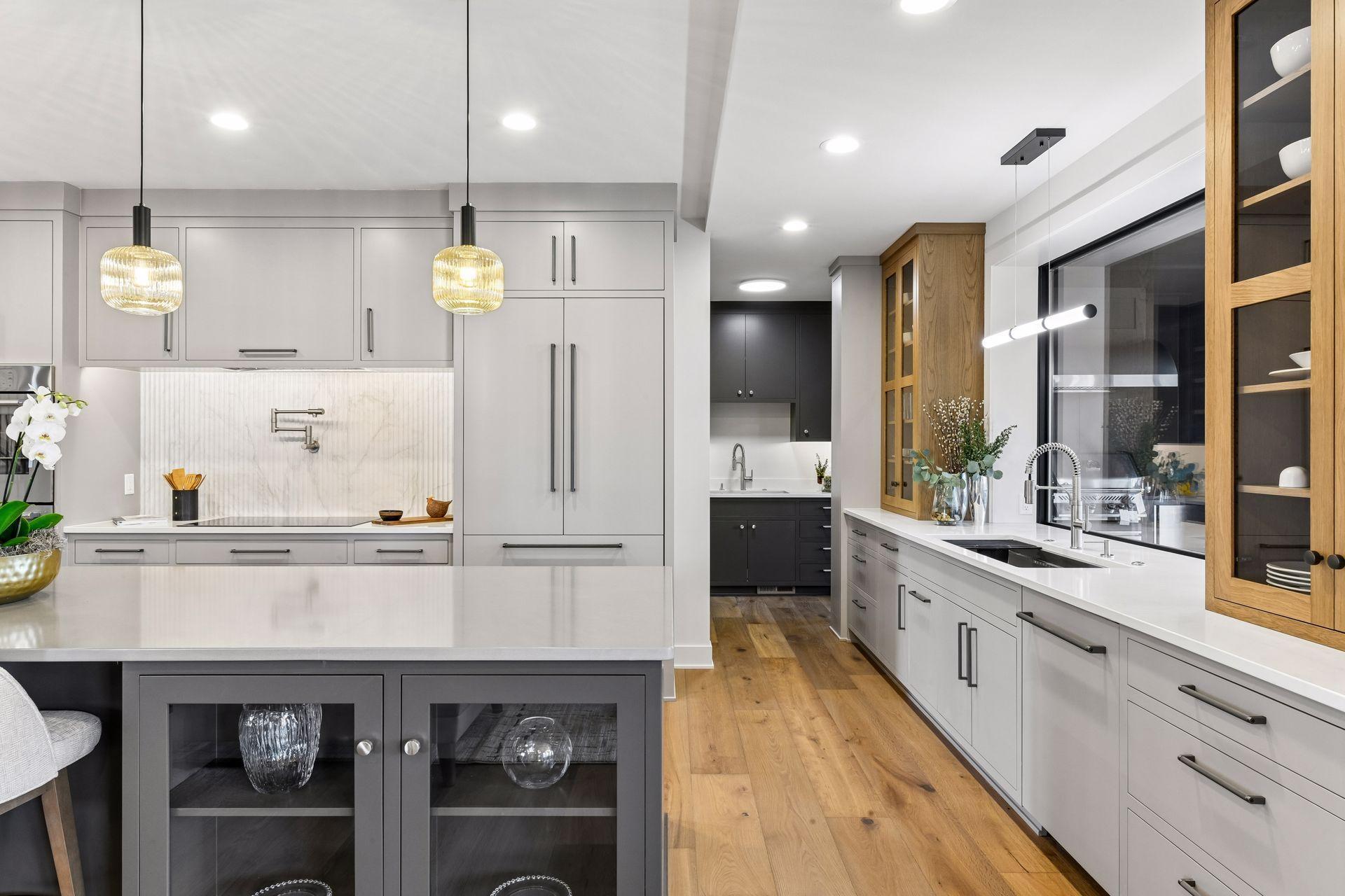 Custom built-ins throughout.