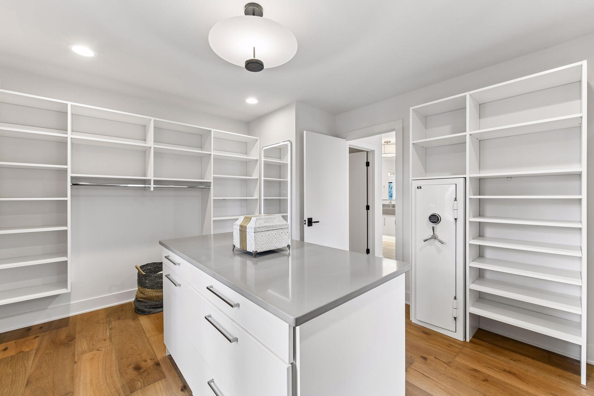 Custom built-ins & Fire Waterproof Home and Office Safe.