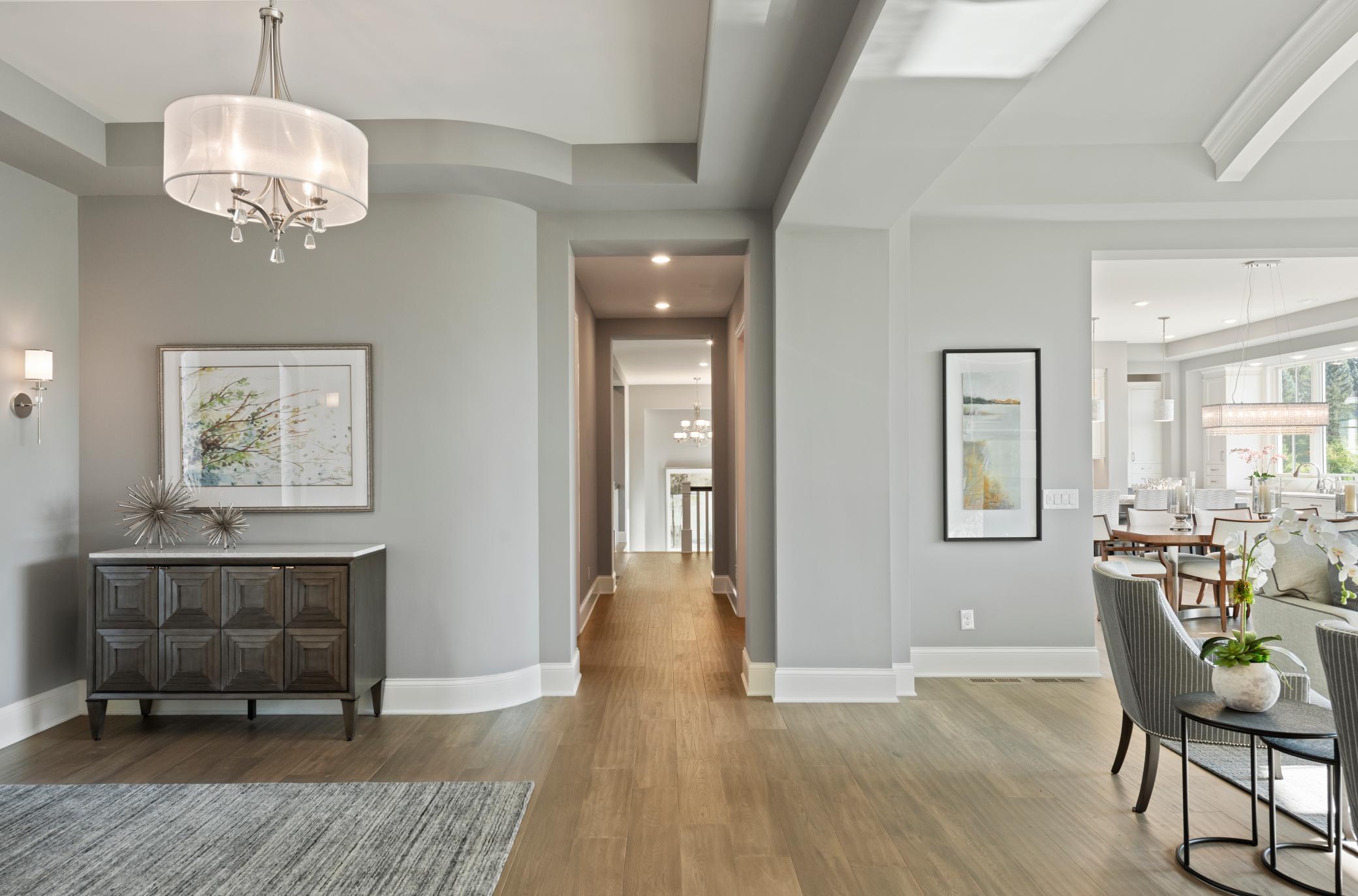 Step inside to be greeted by this fabulous foyer