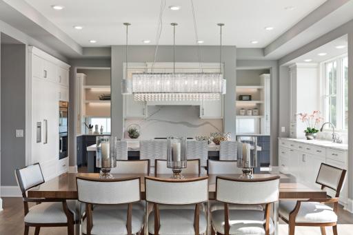 Plenty of spaces to enjoy gathering and enjoying a meal