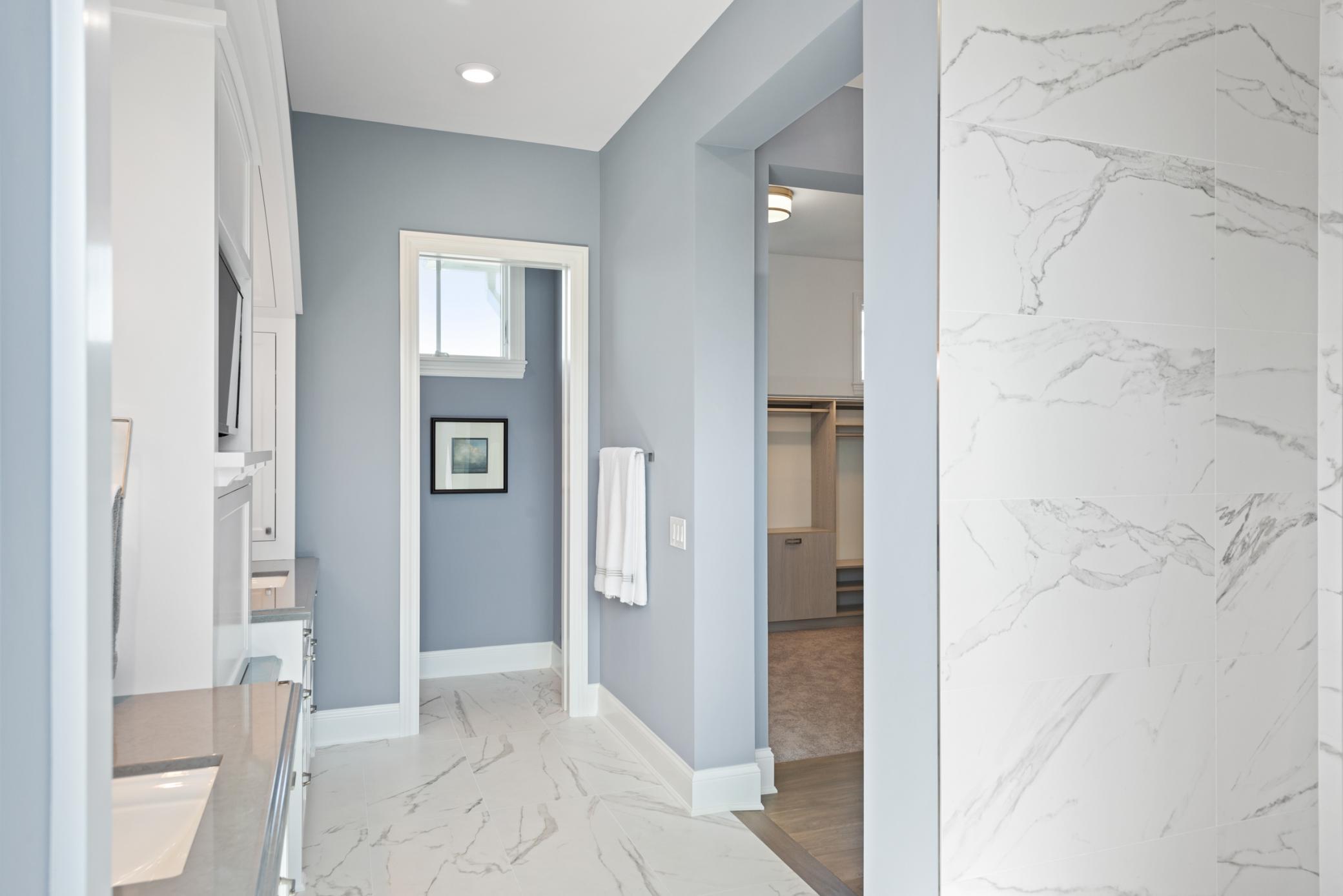 Spa-inspired bathroom