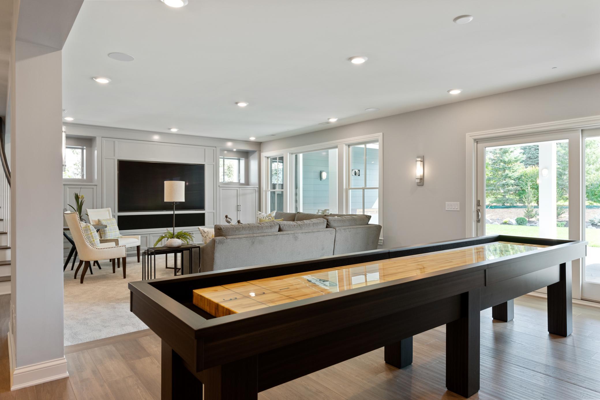 Great space for gaming area or unwinding