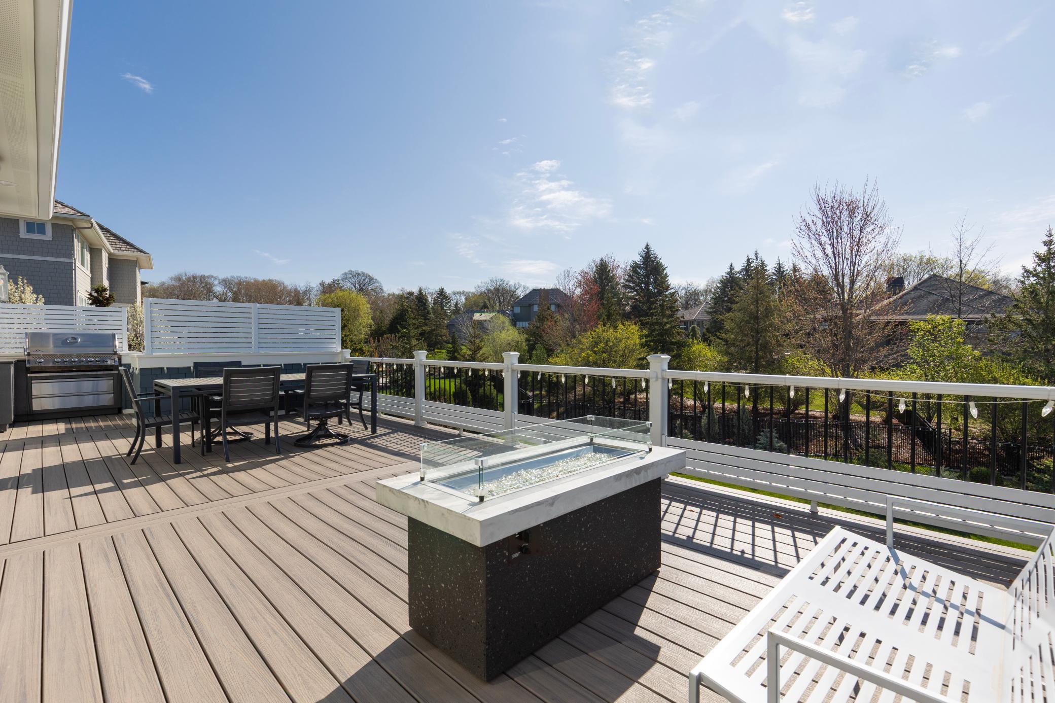 Step on the fabulous deck with plenty of room to entertain