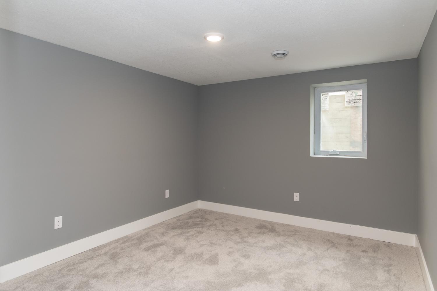 basement bedroom