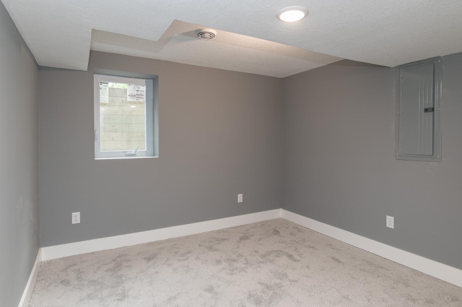 basement bedroom