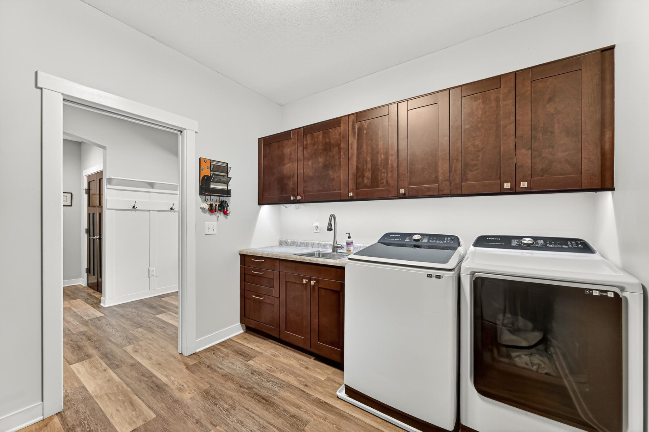 Large Main floor laundry